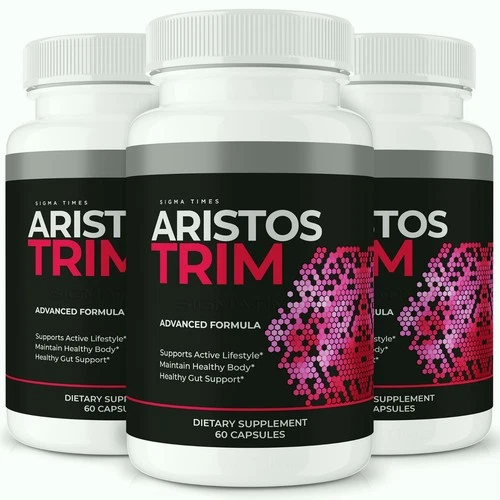 AristosTrim Advanced Metabolic Support Supplement Bottles for Fat-Burning & Energy